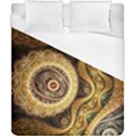 Fractal Floral Ornament Wave Vintage Retro Duvet Cover (California King Size) View1