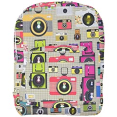 Retro Camera Pattern Graph Full Print Backpack by Bedest