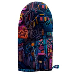 Wallet City Art Graffiti Microwave Oven Glove by Bedest