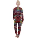 Colorful Owl Art Red Owl Women s Lounge Set View2