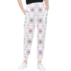 Pattern Texture Design Decorative Women s Tapered Pants by Grandong