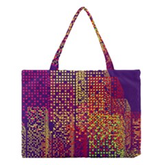 Building Architecture City Facade Medium Tote Bag by Grandong