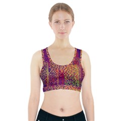 Building Architecture City Facade Sports Bra With Pocket by Grandong