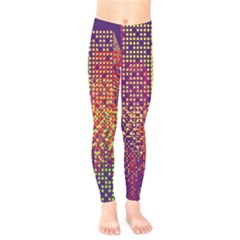 Building Architecture City Facade Kids  Leggings by Grandong