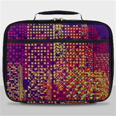 Building Architecture City Facade Full Print Lunch Bag by Grandong