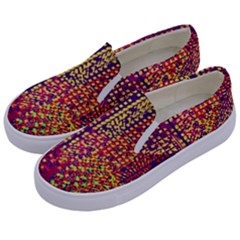 Building Architecture City Facade Kids  Canvas Slip Ons by Grandong