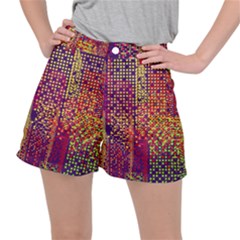 Building Architecture City Facade Women s Ripstop Shorts by Grandong