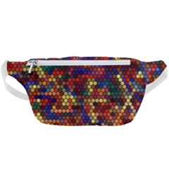 Hexagon Honeycomb Pattern Waist Bag  by Grandong