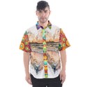 Mandalas-1084082 Ai-generated-7899053 Men s Short Sleeve Shirt View1