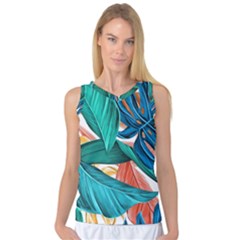 Leaves-3923413 Women s Basketball Tank Top