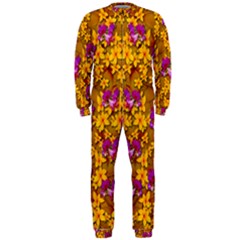 Blooming Flowers Of Orchid Paradise Onepiece Jumpsuit (men)