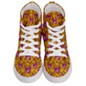 Blooming Flowers Of Orchid Paradise Women s Hi-Top Skate Sneakers View1