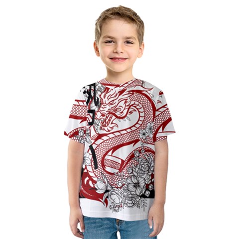 Dragon-6995594 Kids  Sport Mesh T-shirt by lipli