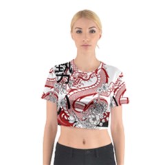 Dragon-6995594 Cotton Crop Top by lipli