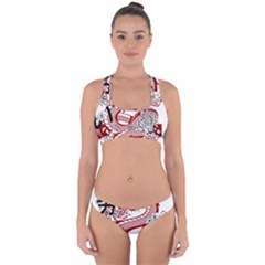 Dragon-6995594 Cross Back Hipster Bikini Set