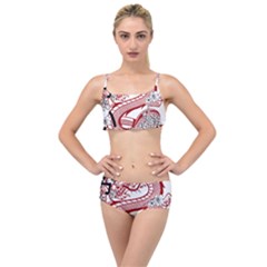 Dragon-6995594 Layered Top Bikini Set