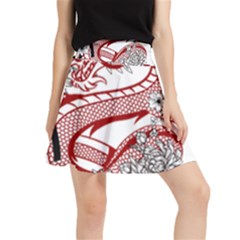 Dragon-6995594 Waistband Skirt by lipli