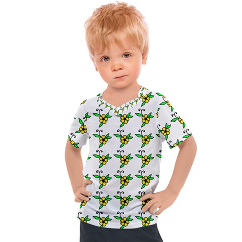 Pattern Design  Kids  Sports T-shirt by lipli