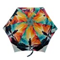 Starry Night Wanderlust: A Whimsical Adventure Mini Folding Umbrellas View1