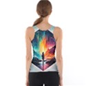 Starry Night Wanderlust: A Whimsical Adventure Women s Basic Tank Top View2