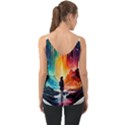 Starry Night Wanderlust: A Whimsical Adventure Chiffon Cami View2