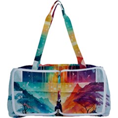 Starry Night Wanderlust: A Whimsical Adventure Multi Function Bag by stine1