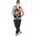 Starry Night Wanderlust: A Whimsical Adventure Men s Sleeveless Hoodie View2