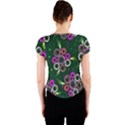 Floral-5522380 Crew Neck Crop Top View2