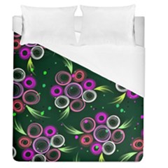 Floral-5522380 Duvet Cover (queen Size) by lipli