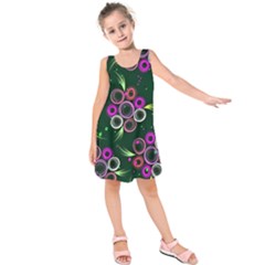 Floral-5522380 Kids  Sleeveless Dress by lipli