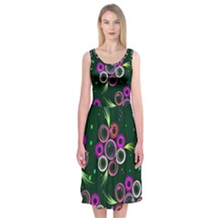 Floral-5522380 Midi Sleeveless Dress by lipli