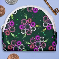 Floral-5522380 Horseshoe Style Canvas Pouch by lipli