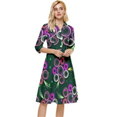 Floral-5522380 Classy Knee Length Dress by lipli