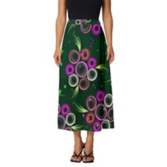 Floral-5522380 Classic Midi Chiffon Skirt