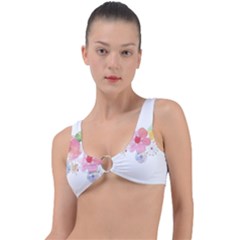 Flower-2342706 Ring Detail Bikini Top by lipli