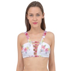 Flower-2342706 Cage Up Bikini Top by lipli