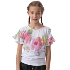 Flower-2342706 Kids  Cut Out Flutter Sleeves by lipli