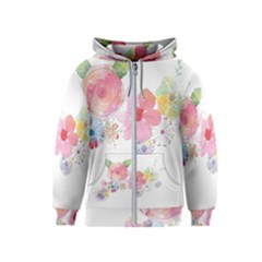 Flower-2342706 Kids  Zipper Hoodie