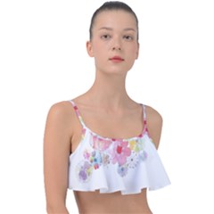 Flower-2342706 Frill Bikini Top by lipli