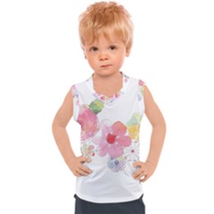 Flower-2342706 Kids  Sport Tank Top