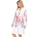 Flower-2342706 Long Sleeve Velvet Robe View2