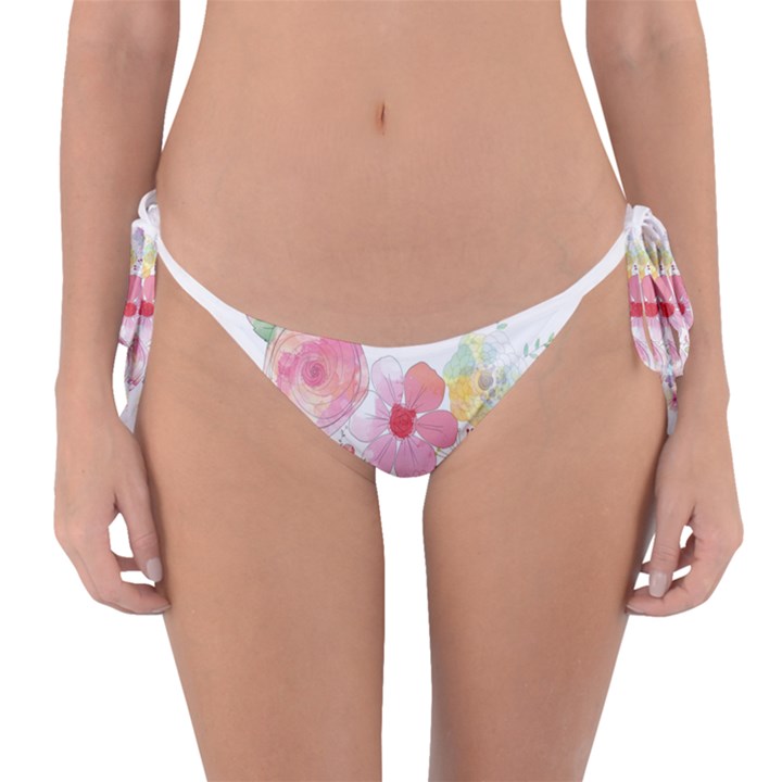 Flower-2342706 Reversible Bikini Bottoms