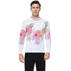 Flower-2342706 Men s Long Sleeve Rash Guard by lipli