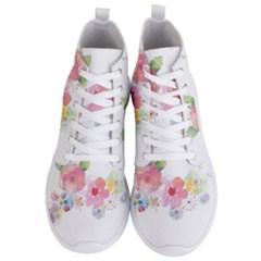 Flower-2342706 Men s Lightweight High Top Sneakers by lipli