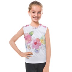 Flower-2342706 Kids  Mesh Tank Top by lipli