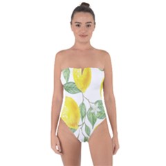 Fruit-2310212 Tie Back One Piece Swimsuit by lipli