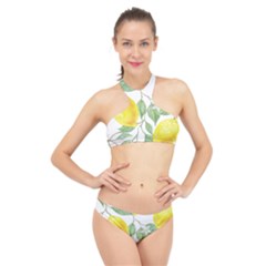 Fruit-2310212 High Neck Bikini Set by lipli