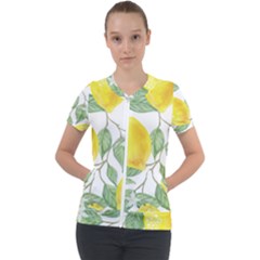 Fruit-2310212 Short Sleeve Zip Up Jacket by lipli