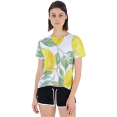 Fruit-2310212 Open Back Sport T-shirt by lipli