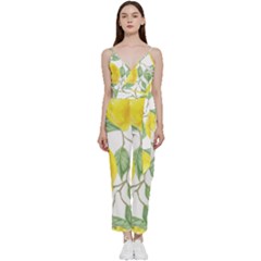 Fruit-2310212 V-neck Camisole Jumpsuit